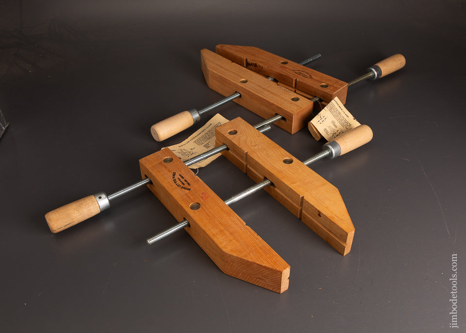 Rare-Mint-in-Box-BRIDGE-CITY-TOOL-WORKS-12-Inch-Wooden-Screw-Clamps-121903