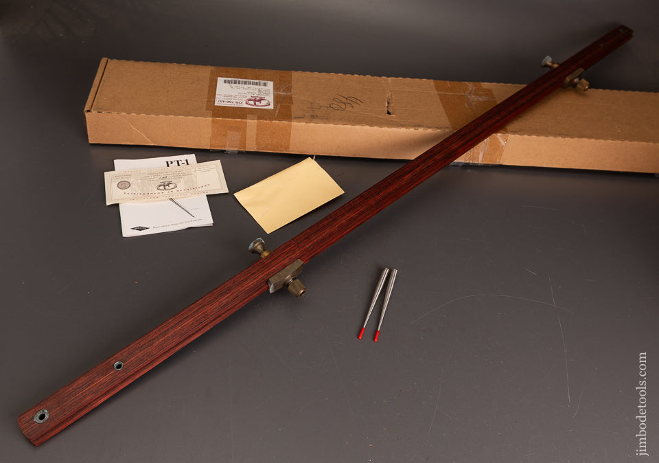 BRIDGE-CITY-TOOL-WORKS-PT-1-Precision-Trammel-Set-Near-Mint-in-Box-121914