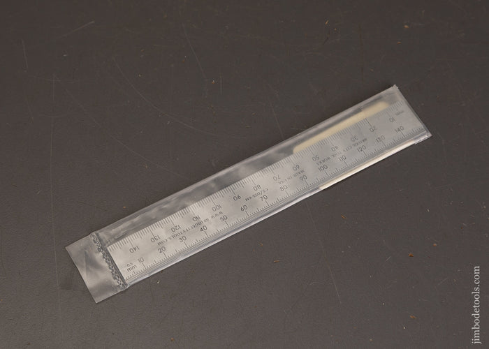 Mint-in-Wrapper-BRIDGE-CITY-TOOL-WORKS-Slotted-Rule-for-Combination-Square-Metric-121946