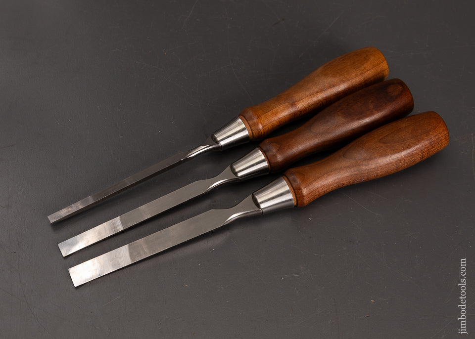 Mint-Set-of-3-LEE-VALLEY-VERITAS-PM-VII-Bench-Chisels-121990