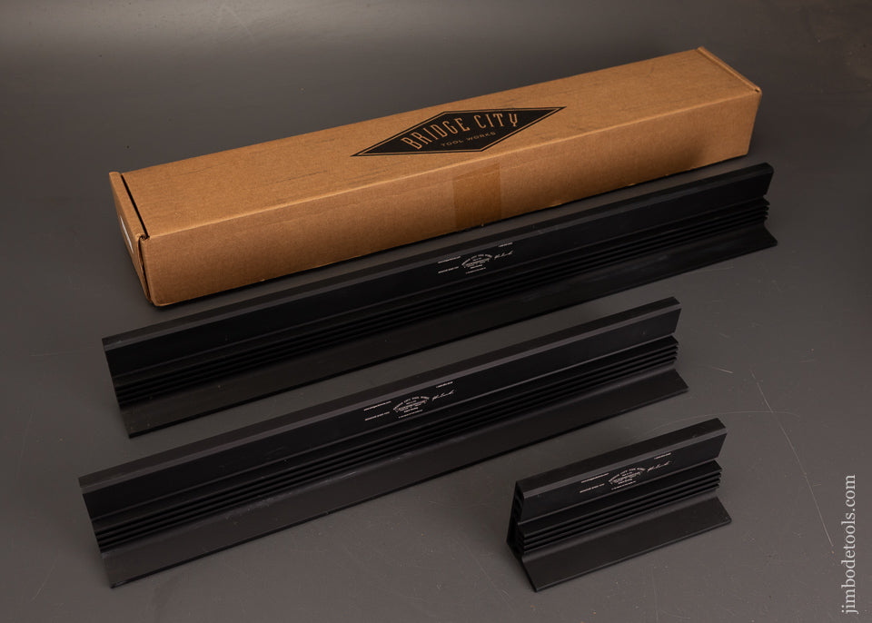BRIDGE-CITY-TOOL-WORKS-Jointmaker’s-Paring-Guide-Set-Mint-in-Box-122003