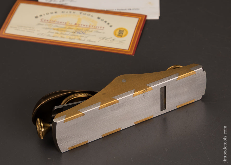 BRIDGE-CITY-TOOL-WORKS-CT-7 Low-Angle-Block-Plane-in-Presentation-Box-122036