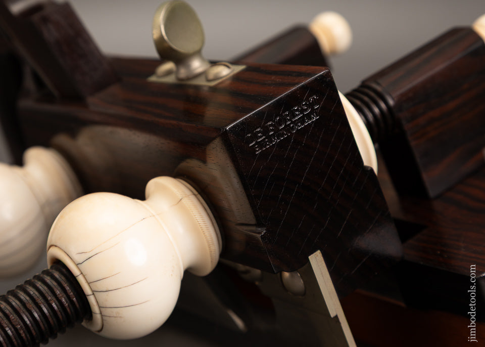 Drop-Dead-Stunning-Solid-Rosewood-Screw-Arm-Plow-Plane-with-Solid-Nuts-DEFOREST-by-James-Moon-122059-AS-OF-SEPT-14