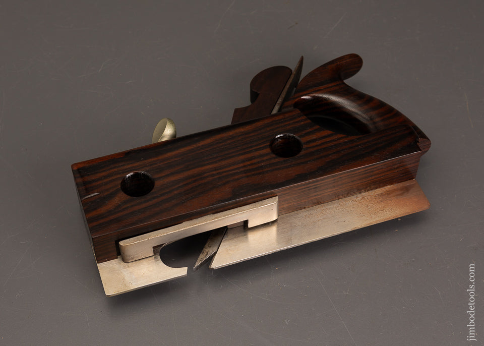 Drop-Dead-Stunning-Solid-Rosewood-Screw-Arm-Plow-Plane-with-Solid-Nuts-DEFOREST-by-James-Moon-122059-AS-OF-SEPT-14