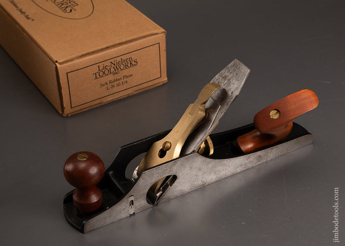 Near-Mint-in-Box-LIE-NIELSEN-No.-10-1/4-Tilt-Handle-Carriage-Maker’s-Rabbet-Plane-Out-of-Stock-&-Unavailable-at-Lie-Nielsen-122065