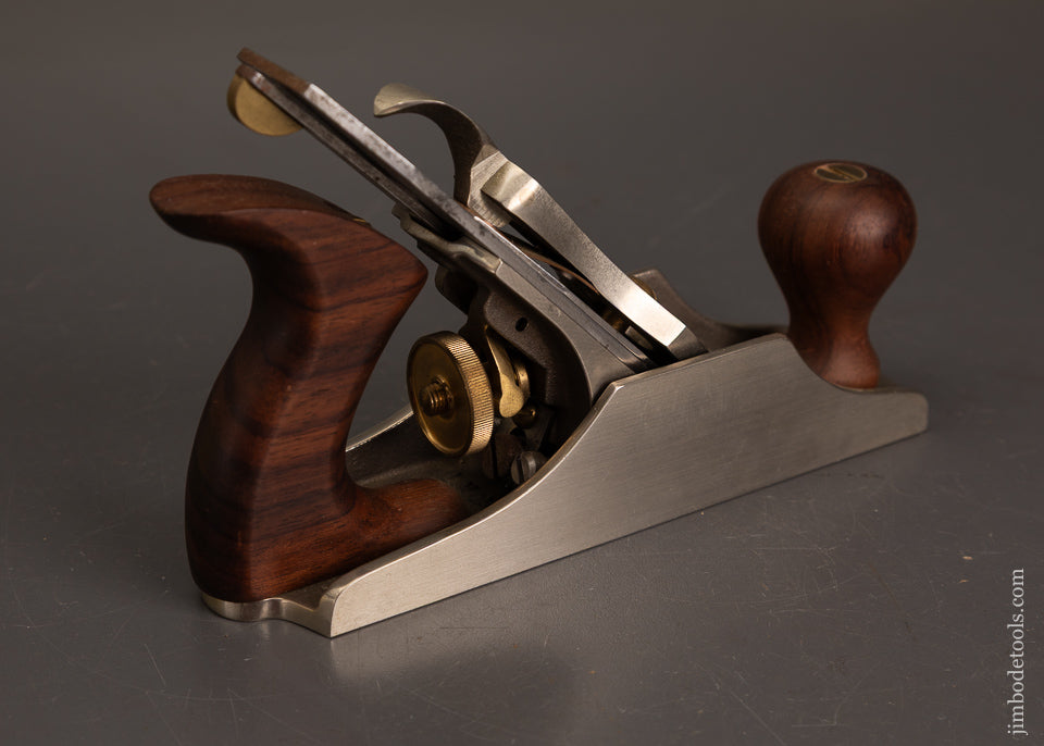 Rare-White-Bronze-&-Rosewood-LIE-NIELSEN-No.-LN-2000-Limited-Edition-Smooth-Plane-(No. 602)-Mint in-the-Box-122067-AS-OF-SEPT-19