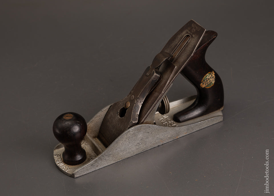 Extra-Fine-with-Decal-STANLEY-No.-A4-Aluminum-Smooth-Plane-122089