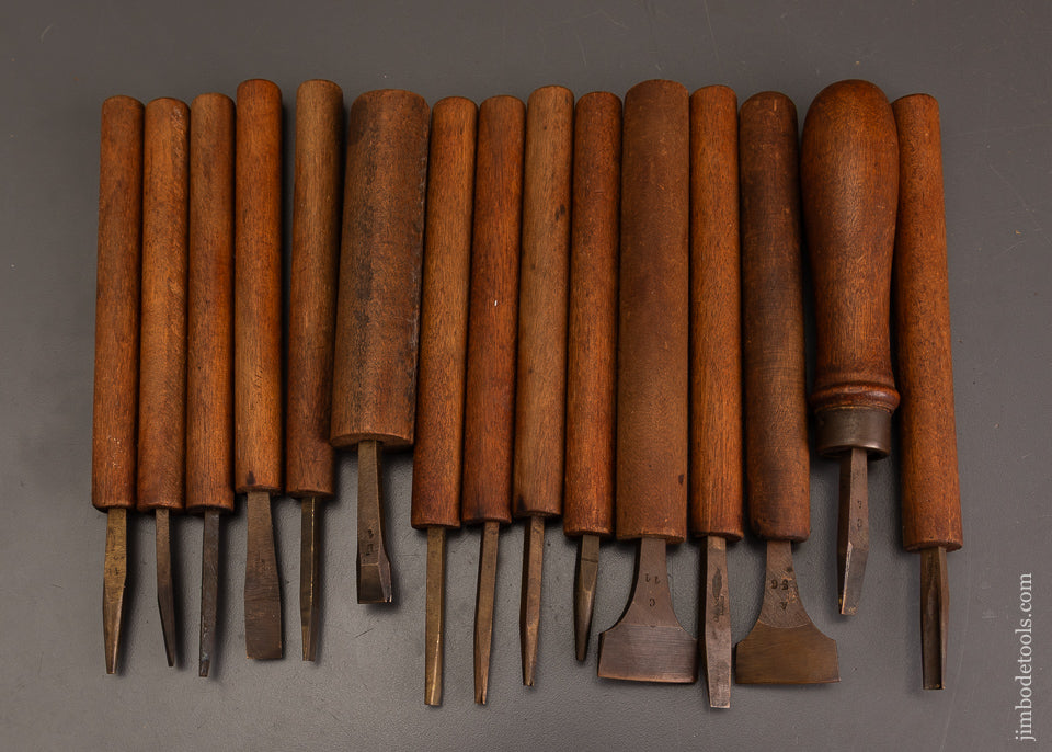 BEAREL-PARIS-Set-of-71-Brass-Bookbinding-Tools-122098-AS-OF-SEPT-18