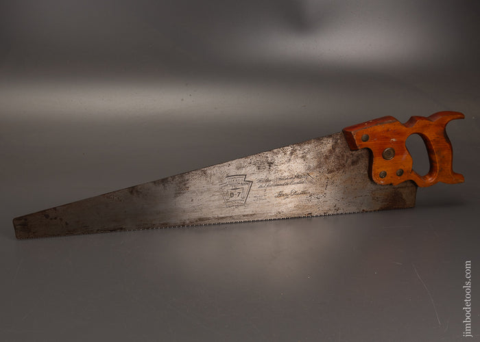 Straight-&-Sharp-DISSTON-D-7-Hand-Saw-122099