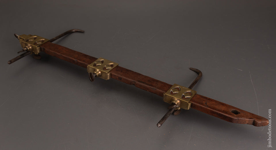 Stunning-C.H.-TIFFANY-Brass-Trammel-Points-122114