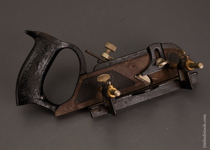 Fine-STANLEY-No.-378-Dual-Rod-Rabbet-&-Fillester-Plane-122124