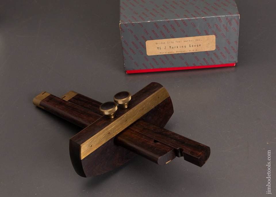 BRIDGE-CITY-TOOL-WORKS-MG-2-Marking-Gauge-Near-Mint-in-Box-122208
