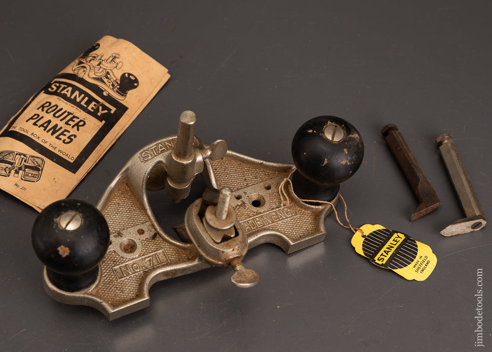 100%-Complete-Unused-STANLEY-No.-71-Router-Plane-122221