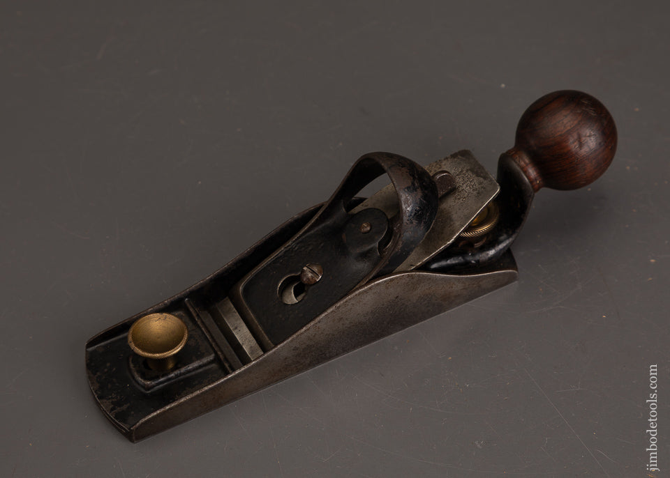 Fine-Early-EXCELSIOR-Body-STANLEY-No.-15-1/2-Tail-Handle-Block-Plane-122224-AS-OF-OCT-9