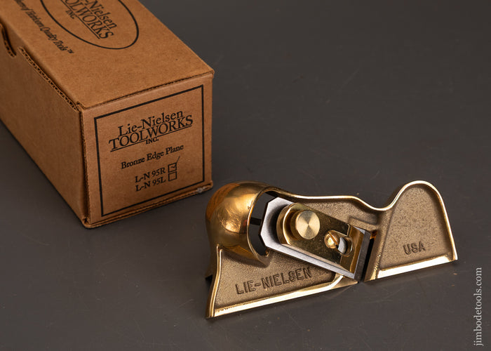 Out-of-Stock-&-Unavailable-LIE-NIELSEN-No.-95-Bronze-Edge-Plane-Mint-in-Box-122226-AS-OF-OCT-1