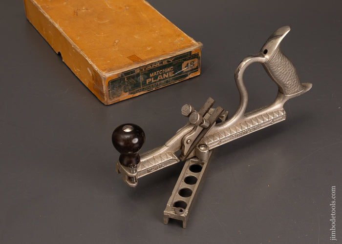 Mint-in-Box-STANLEY-No.-48-Swing-Fence-Tongue-&-Groove-Plane-122242