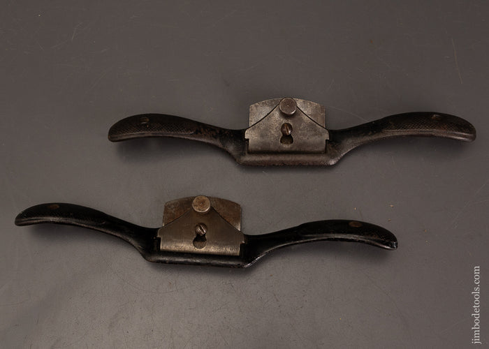 Pair-of-STANLEY-No.-51-Spoke-Shaves-Flat-&-Round-Bottom-122278