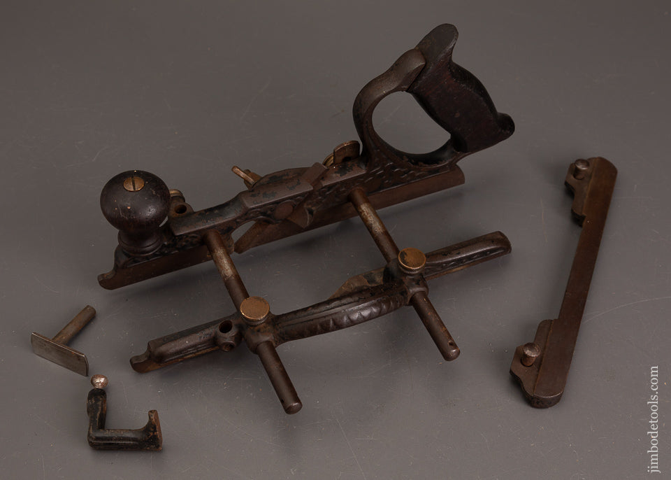 Early-&-Fine-STANLEY-No.-46-Skew-Plow-Plane-with-Wrap-Around-Stop-122280