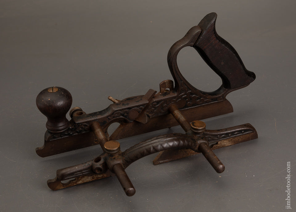 Early-&-Fine-STANLEY-No.-46-Skew-Plow-Plane-with-Wrap-Around-Stop-122280