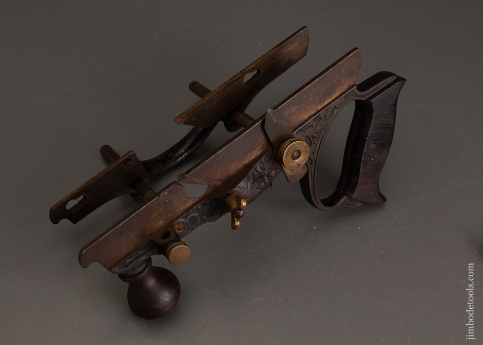 Early-&-Fine-STANLEY-No.-46-Skew-Plow-Plane-with-Wrap-Around-Stop-122280
