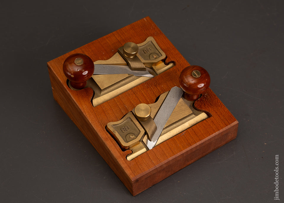 Discontinued-LIE-NIELSEN-No.-98-&-99-Bronze-Side-Rabbet-Planes-122295
