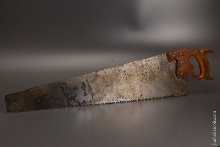 Massive-28-Inch-DISSTON-No.-7-Rip-Hand-Saw-122306