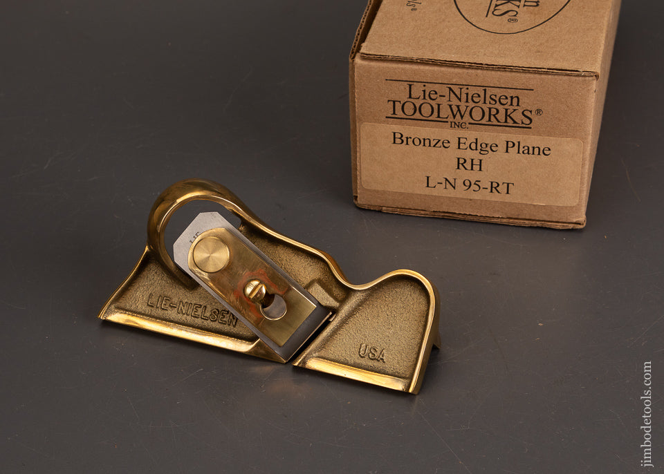 LIE-NIELSEN-No.-95-Bronze-Edge-Plane-Mint-in-Box-122331