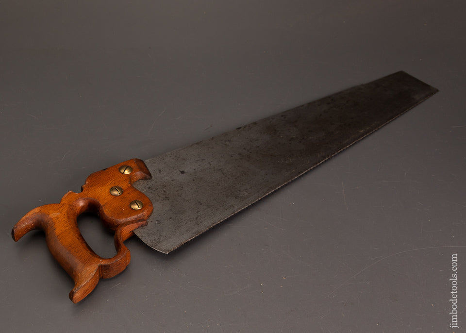 Fine-DISSTON-No.-7-Made-for-Hammacher-Schlemmer-Hand-Saw-122353