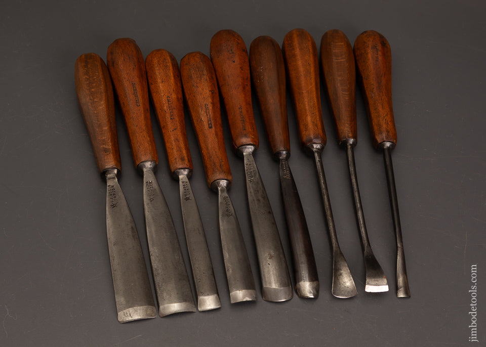 Larger-Sizes-Set-of-9-ADDIS-Carving-Tools-Chisels-Gouges-122385