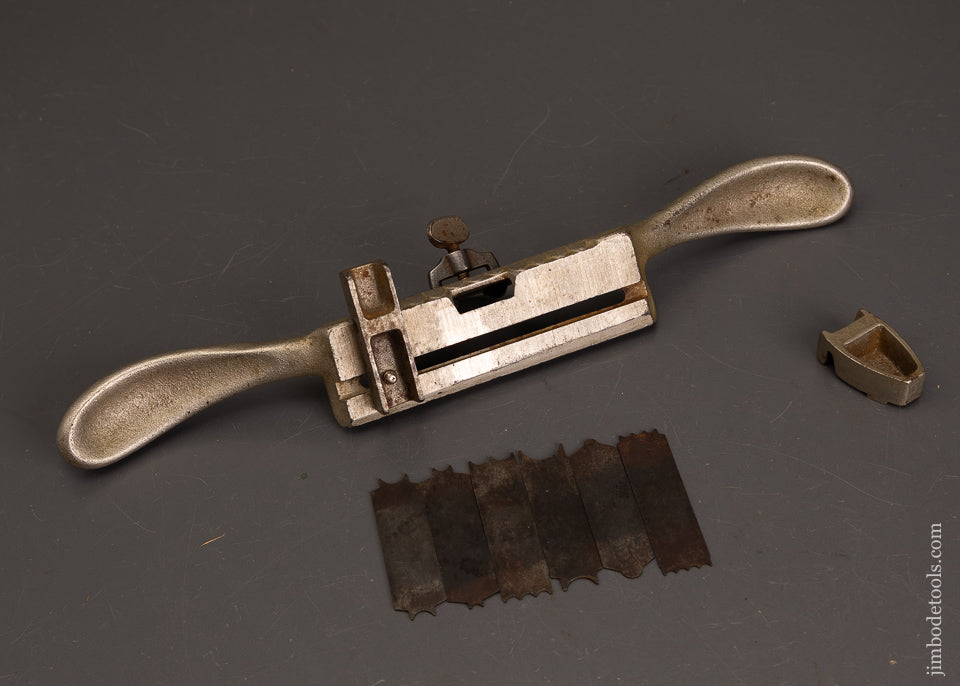 Fine-STANLEY-No.-66-Hand-Beader-with-Both-Fences-&-6-Cutters-122394