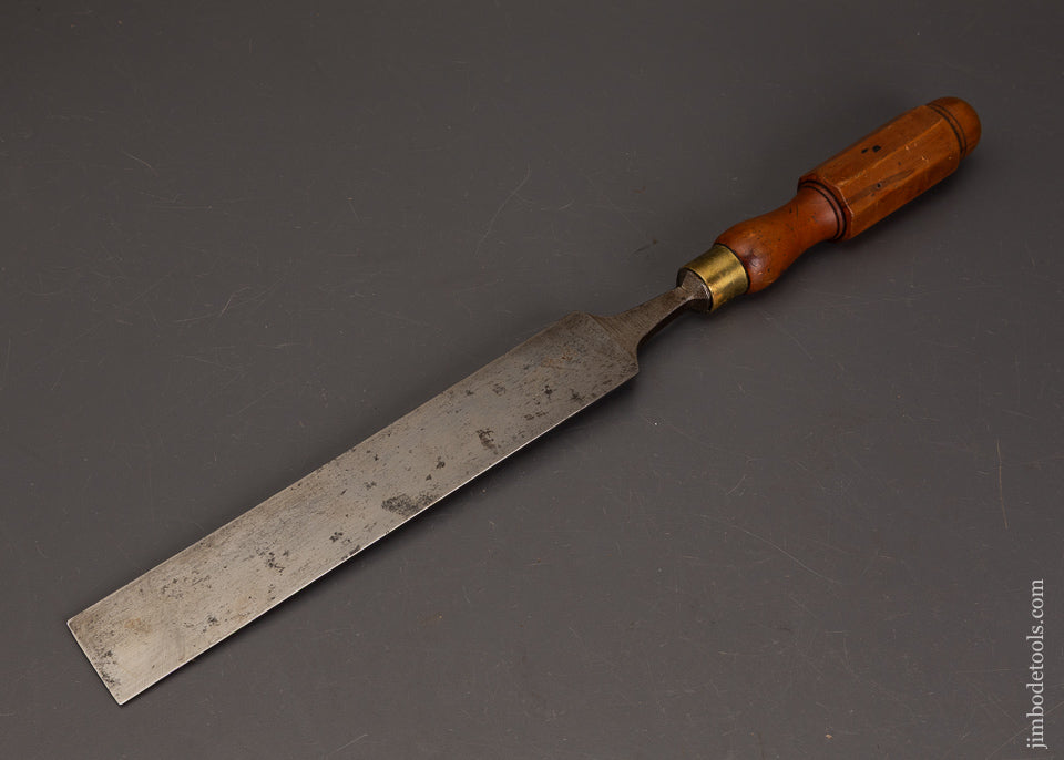 Fabulous-1-1/2-Inch-Bevel-Edge-Paring-Chisel-with-Boxwood-Handle-BRADES-&-CO.-122398