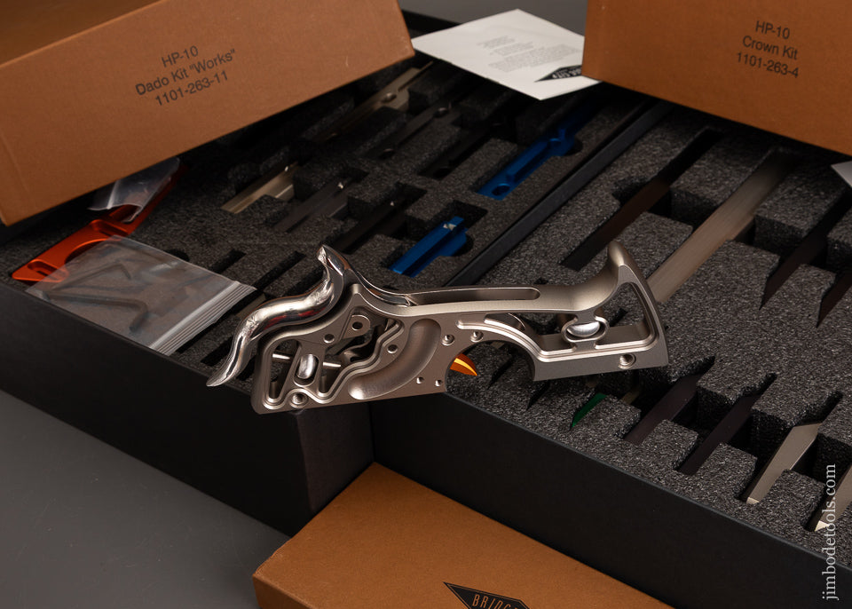 Mint-in-Box-BRIDGE-CITY-TOOL-WORKS-HP-10-Fox-Tail-Convertible-Plane-with-The-Works!-122413-AS-OF-OCT-22