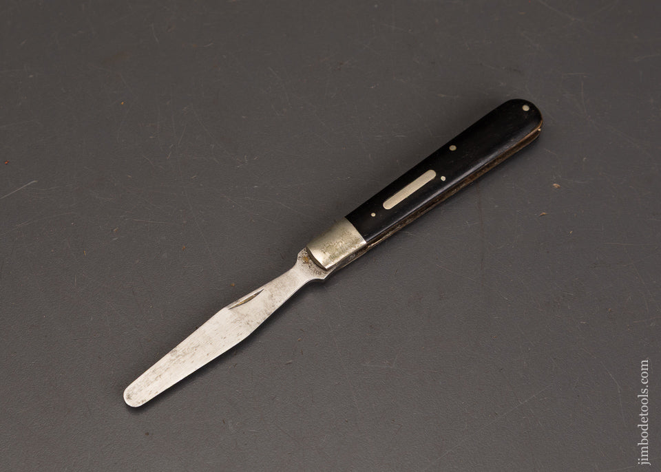 Very-Rare-RUSSELL-GREEN-RIVER-WORKS-Rosewood-Handled-Mini-Folding-Pallet-Knife-122442