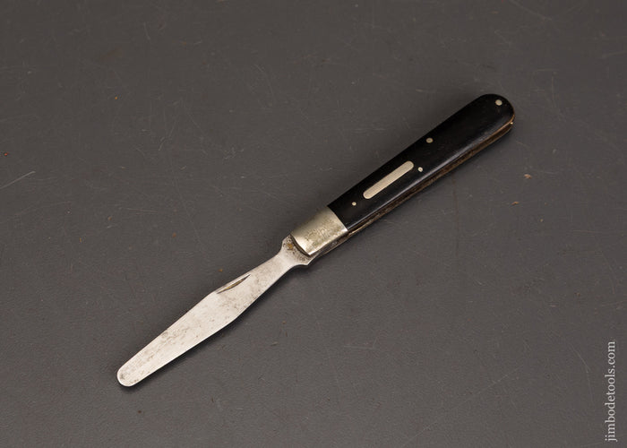 Very-Rare-RUSSELL-GREEN-RIVER-WORKS-Rosewood-Handled-Mini-Folding-Pallet-Knife-122442