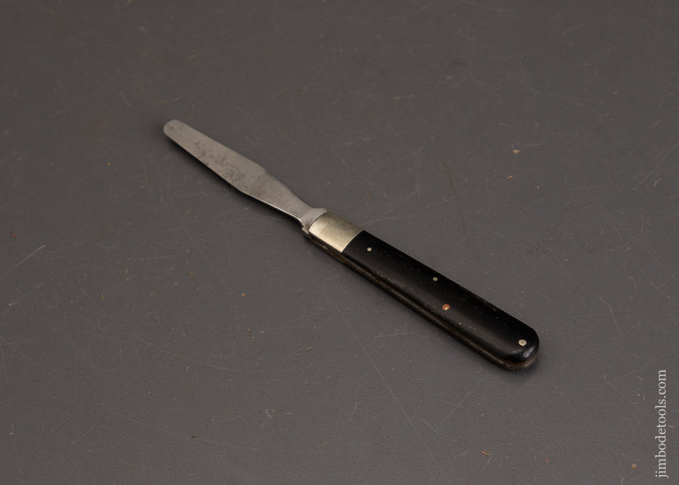 Very-Rare-RUSSELL-GREEN-RIVER-WORKS-Rosewood-Handled-Mini-Folding-Pallet-Knife-122442