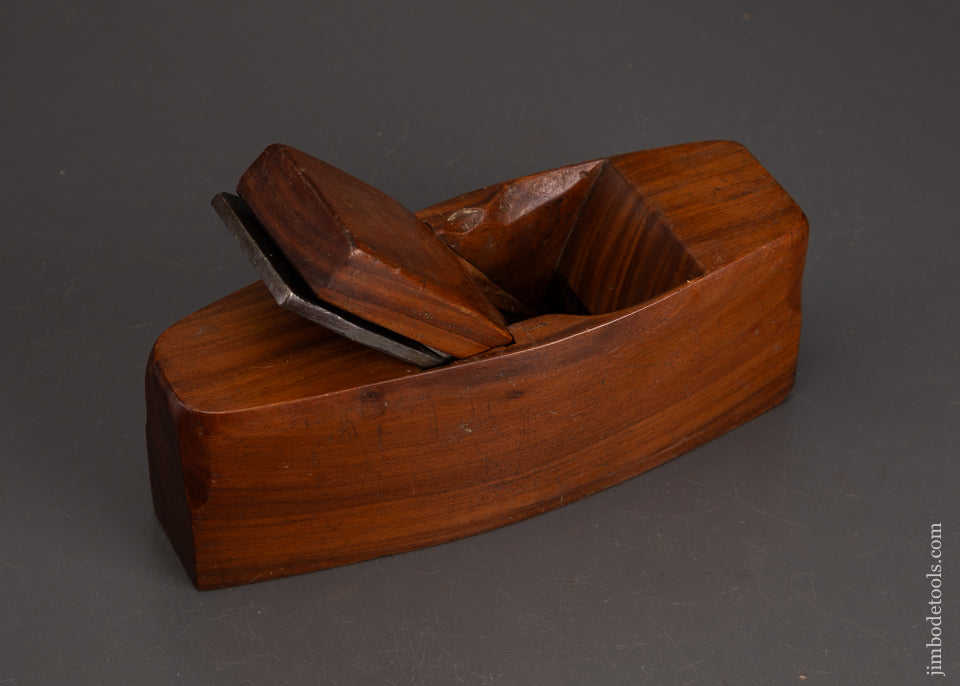 Magnificent-Solid-Lignum-Vitae-Coffin-Smooth-Plane-122449