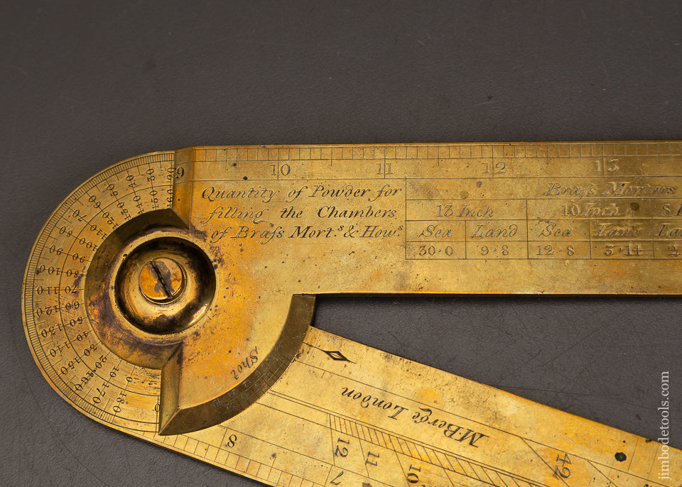 M.-BERGE-LONDON-10-1/2-Inch-Gunner’s-Calipers-122457-AS-OF-OCT-28
