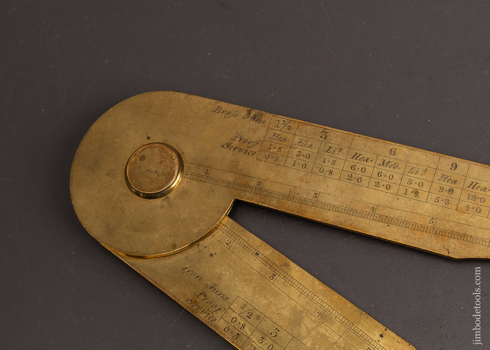 M.-BERGE-LONDON-10-1/2-Inch-Gunner’s-Calipers-122457-AS-OF-OCT-28