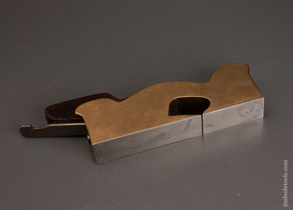 Fine-NORRIS-No.-20R-Gunmetal-Rosewood-Infill-Shoulder-Plane-122474