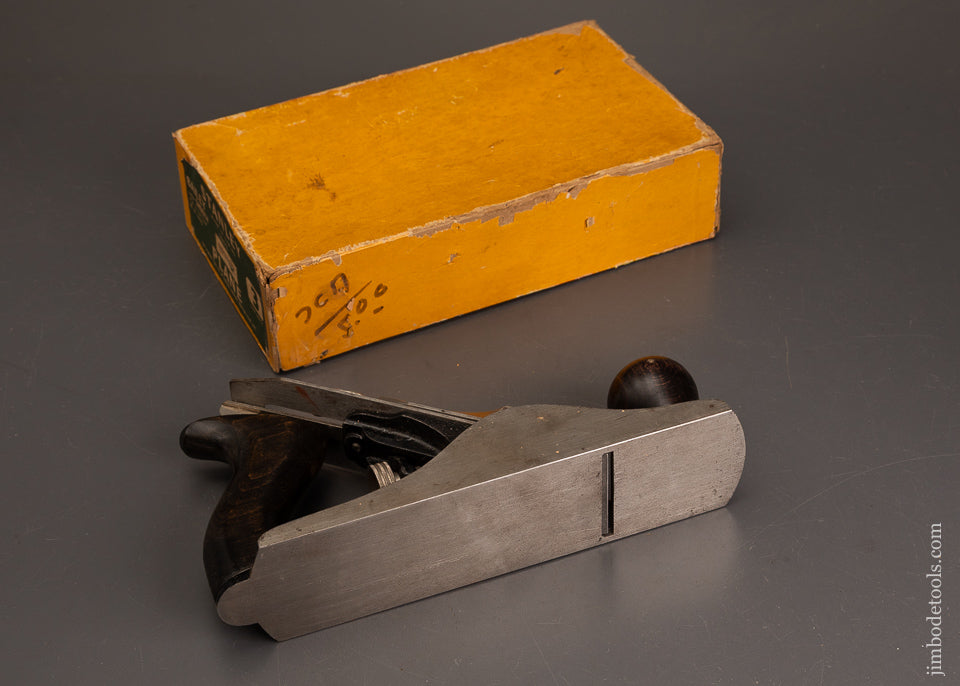 STANLEY-No.-3-Smooth-Plane-Near-Mint-in-Box-Ca.-WWII-122483
