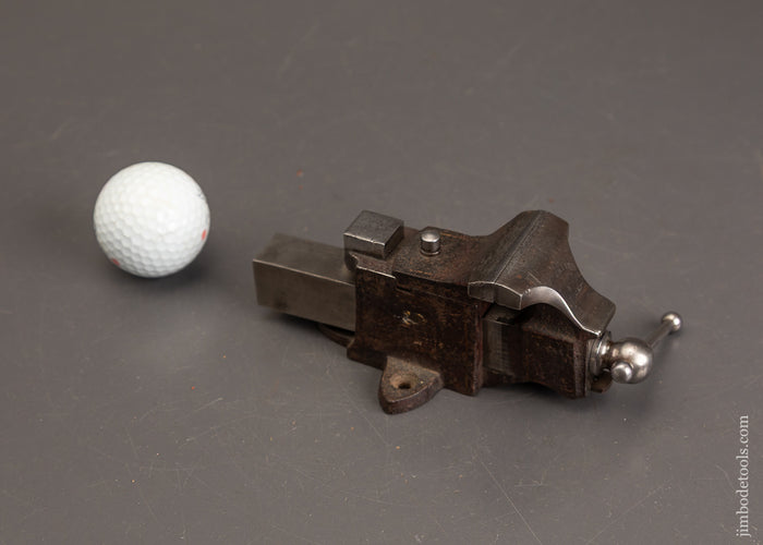 Rare-PRENTISS-PAT’D.-1868-Mini-Swivel-Jaw-Vise-1-3/4-inch-122505-AS-OF-OCT-30