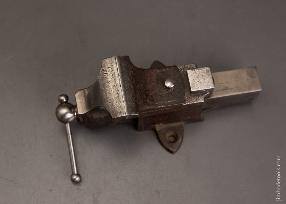 Rare-PRENTISS-PAT’D.-1868-Mini-Swivel-Jaw-Vise-1-3/4-inch-122505-AS-OF-OCT-30