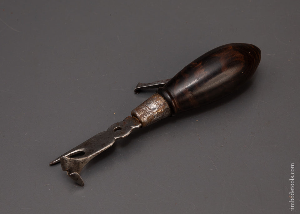 Fabulous-Race-Knife-with-Rosewood-Handle-&-Fold-Out-Cutter-119192B