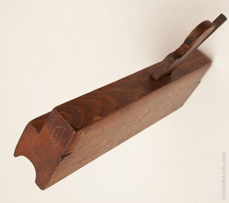 One inch Nosing Plane by LAMB & BROWNELL NEW BEDFORD MA circa 1871 GOOD+