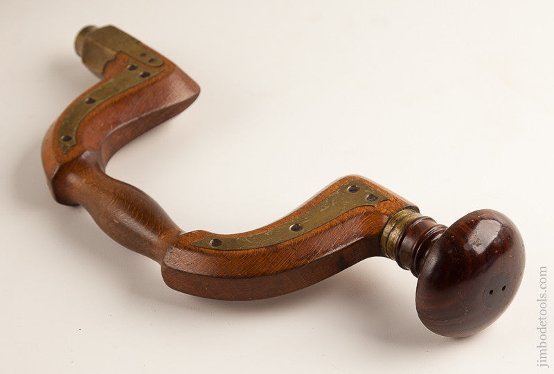 Beech Sheffield Plated Brace with Lignum Head by BOWER