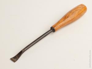 5/8 x 9 1/2 inch HERRING BROS Back Bent Carving Gouge MINT     
