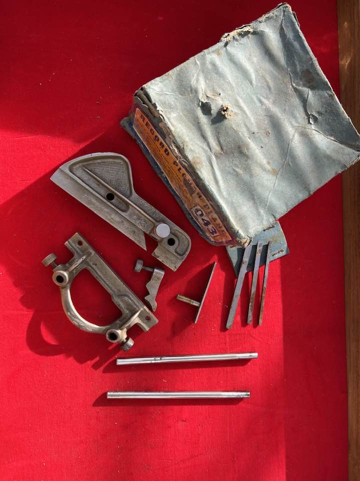 RECORD No. 043 Plough/Plow Plane 100% COMPLETE in Original Box -- 90212