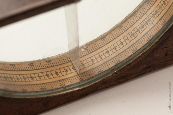 Rare! Two Foot HIGHT Patent Inclinometer Level with Original Labels on Inside of Top - 63679