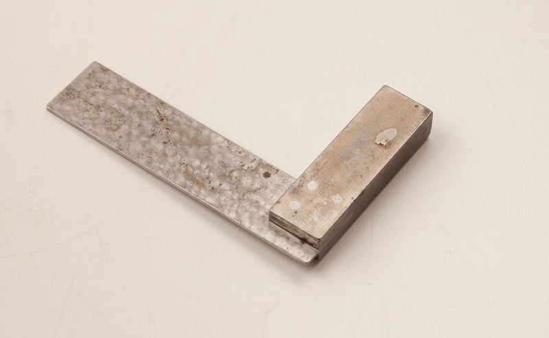 Rare ST. JOHNSBURY TOOL CO. 3 inch Try Square - 66051