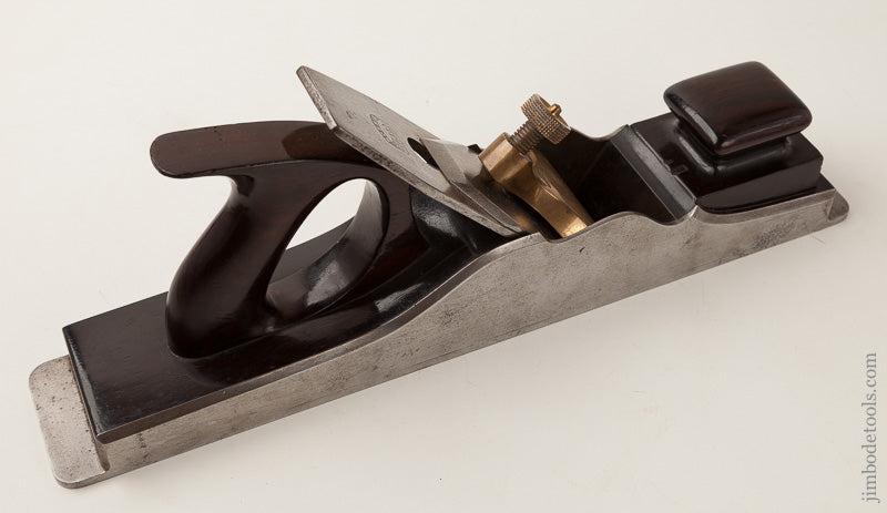 STUNNING Early 16 1/2 inch NORRIS No. One Dovetailed Steel and Rosewood Panel Plane - Excelsior 67045U